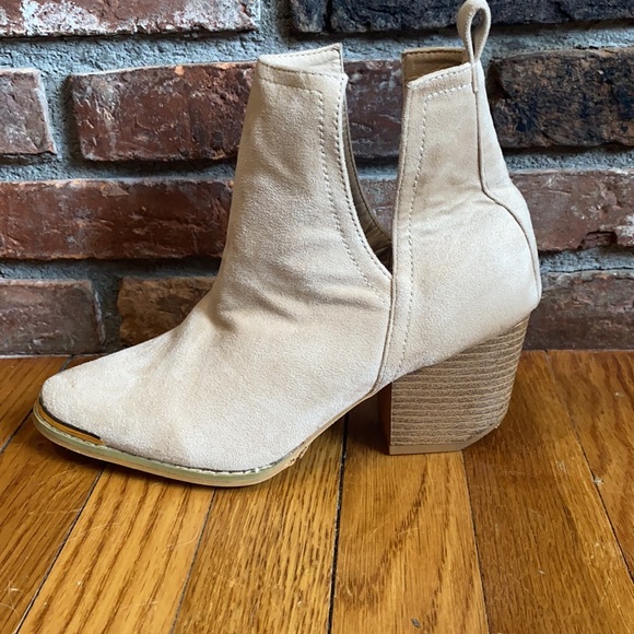 Suede Booties - Picture 2 of 2